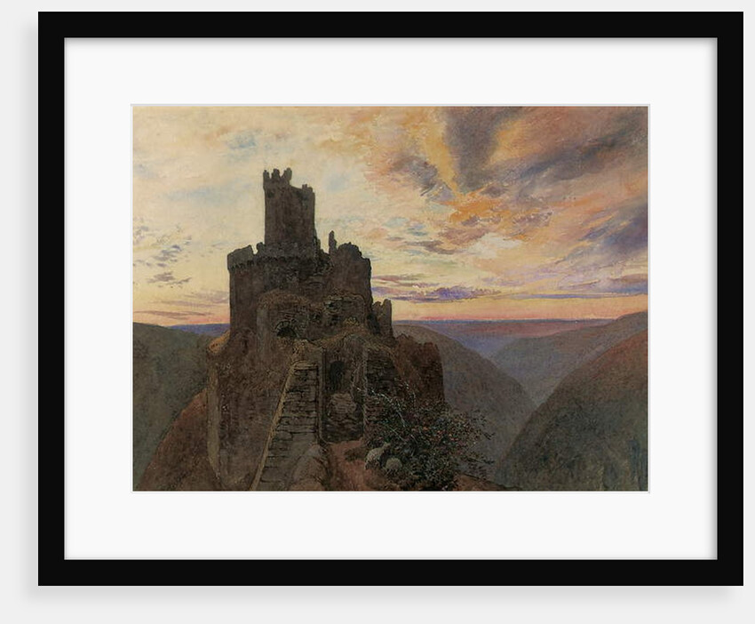 Ehrenburg on the Mosel by Alfred William Hunt