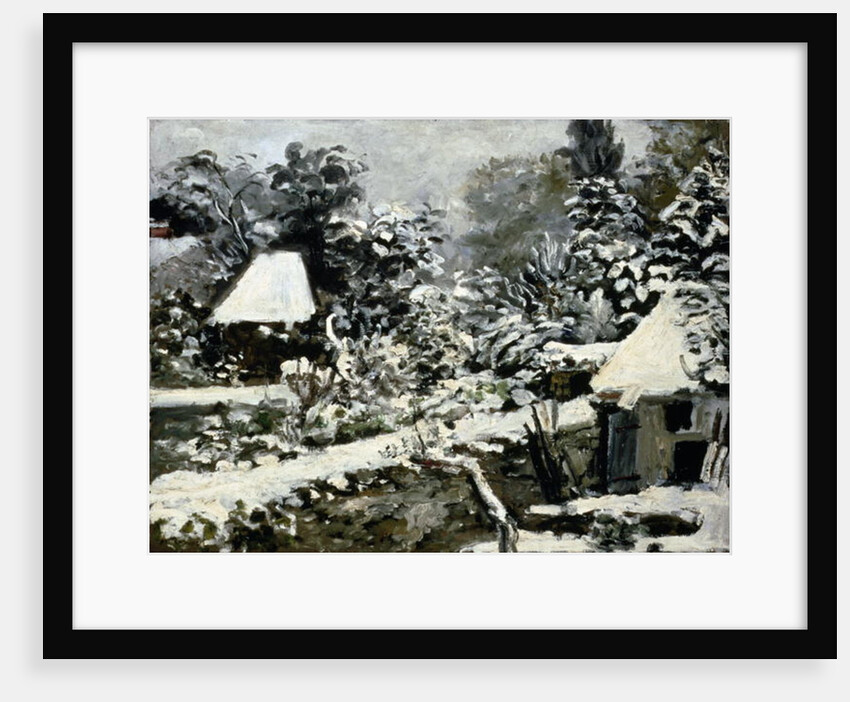 Landscape, Snow Effect, c.1868 by Pierre Auguste Renoir