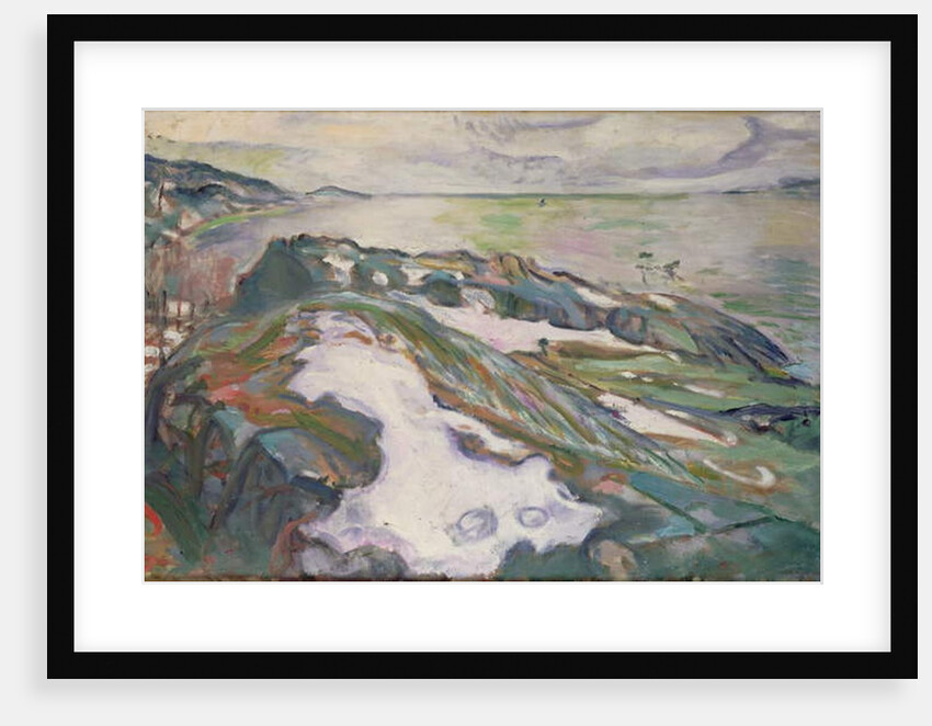 Winter Landscape, 1915 by Edvard Munch