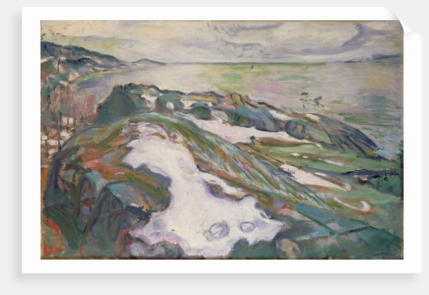 Winter Landscape, 1915 by Edvard Munch