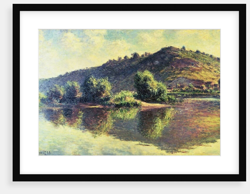 The Seine at Port-Villez, 1883 by Claude Monet