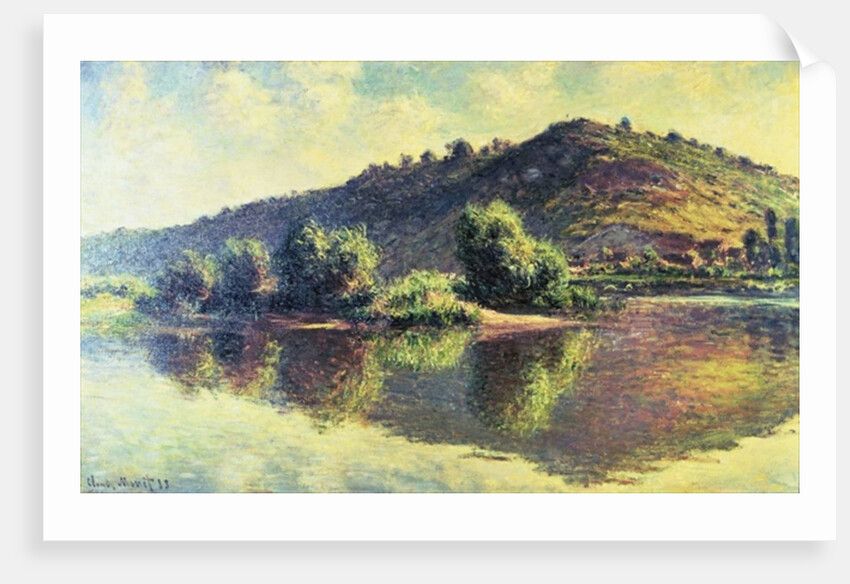 The Seine at Port-Villez, 1883 by Claude Monet