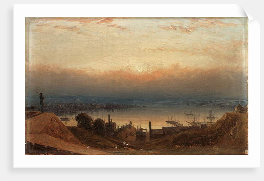 The Basin of the Patapsco from Federal Hill, Baltimore by Sanford Robinson Gifford