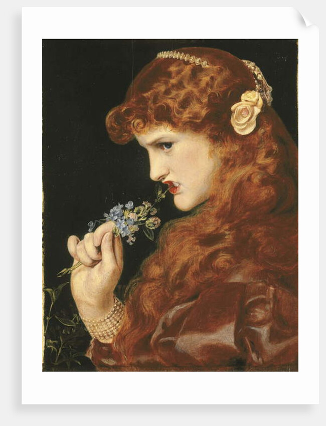 Love's Shadow, c.1867 by Anthony Frederick Augustus Sandys