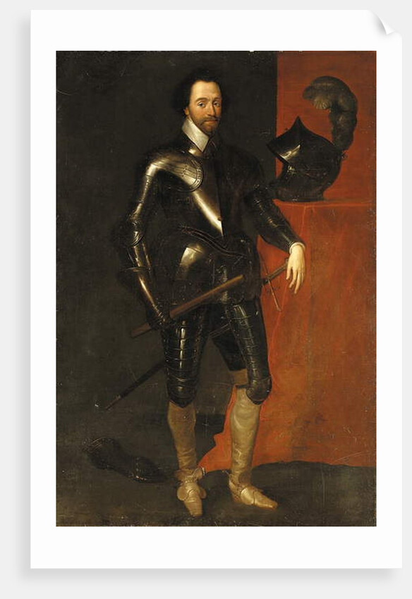 Portrait of Sir Charles Harbord by English School