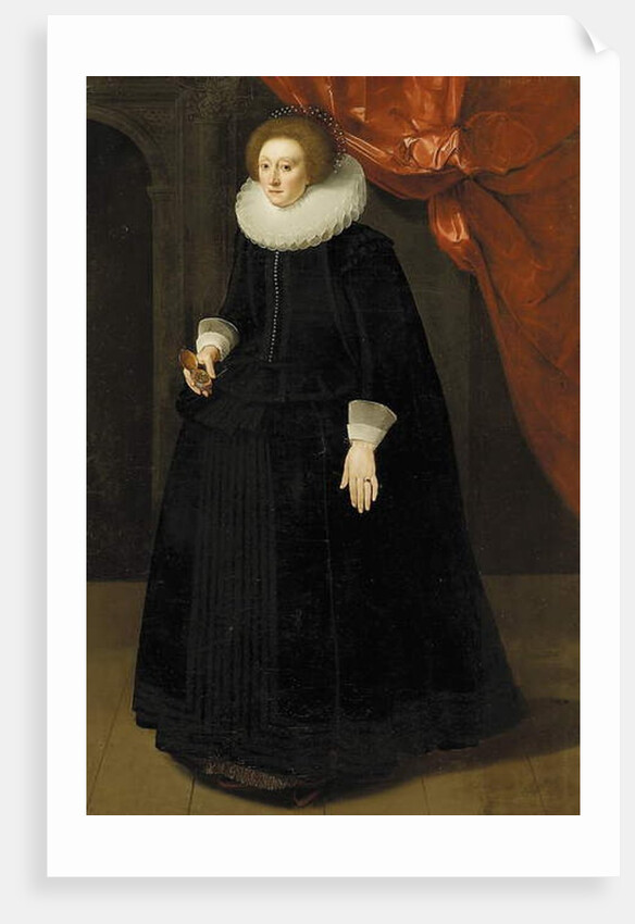 Portrait of Lady Harbord, c.1630 by English School