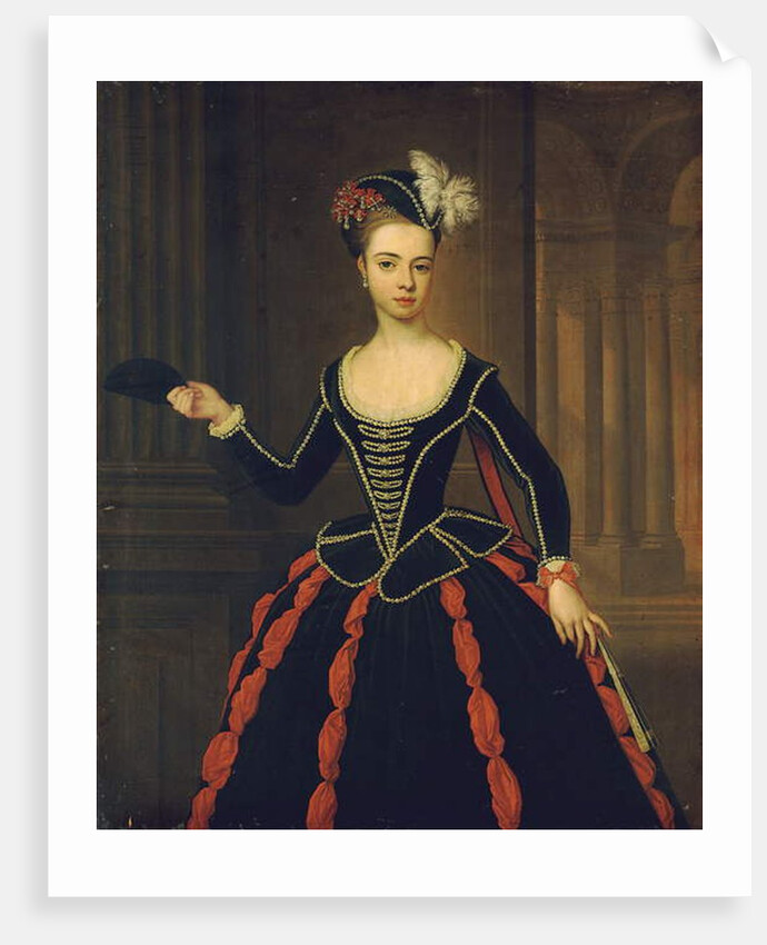 Portrait of the Hon. Mrs. William Townshend by Thomas Gibson