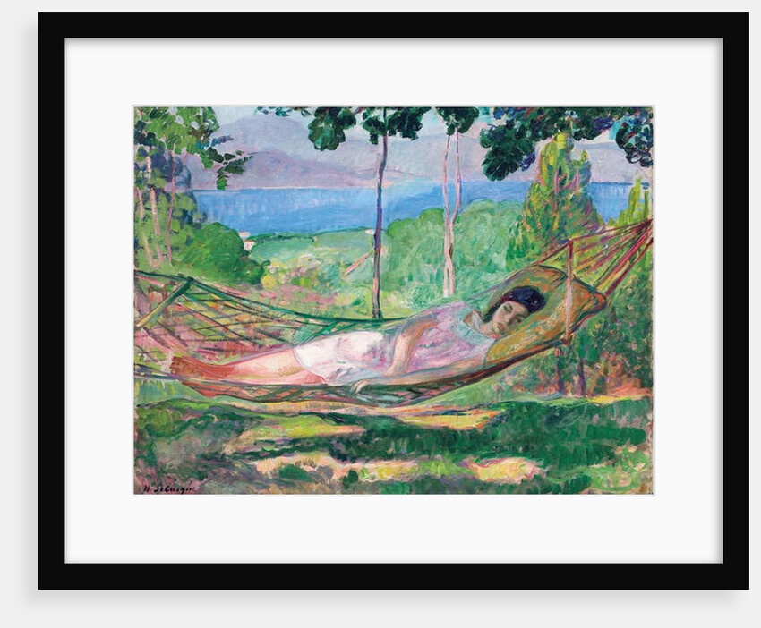 Villa Derniere, St. Tropez by Henri Lebasque