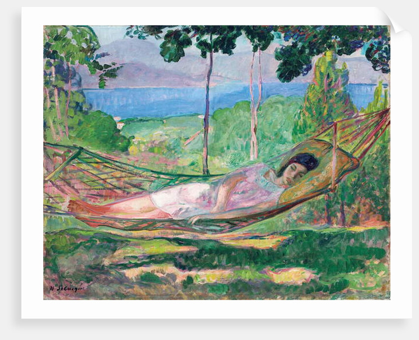 Villa Derniere, St. Tropez by Henri Lebasque