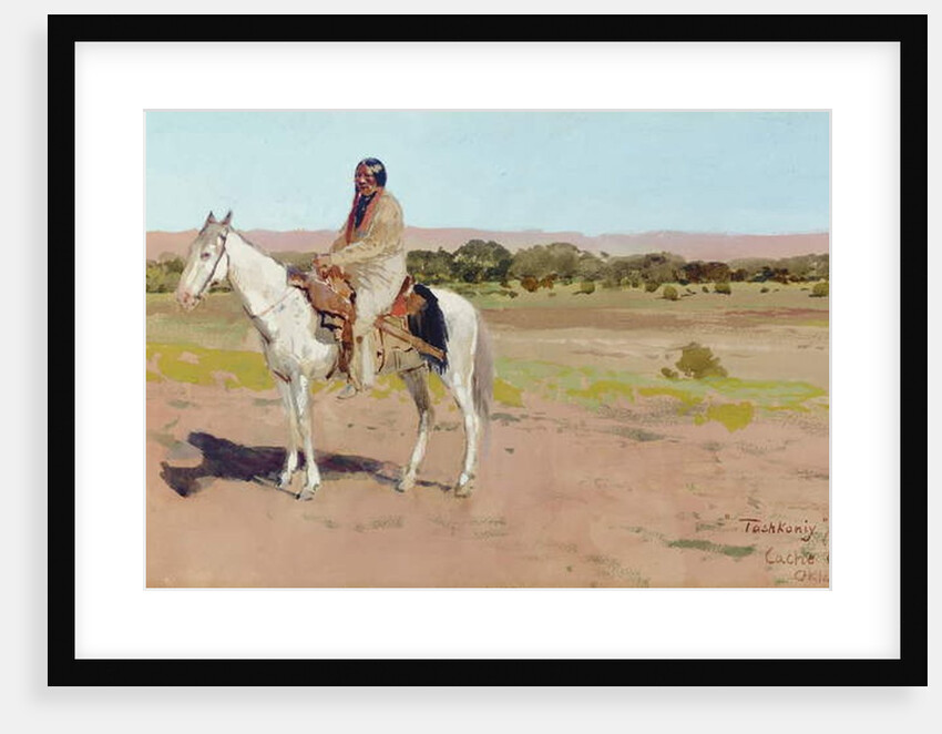 Tashkoniy, Cache Creek, Oklahoma by Henry Francois Farny