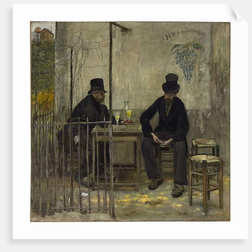 The Absinthe Drinkers, 1881 by Jean Francois Raffaelli