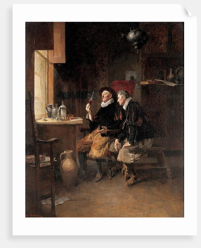 The Test, 1882 by Henry Siddons Mowbray