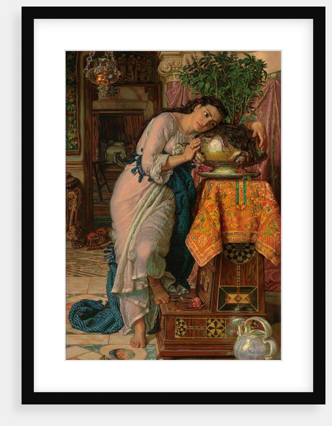 Isabella and the Pot of Basil, 1867 by William Holman Hunt
