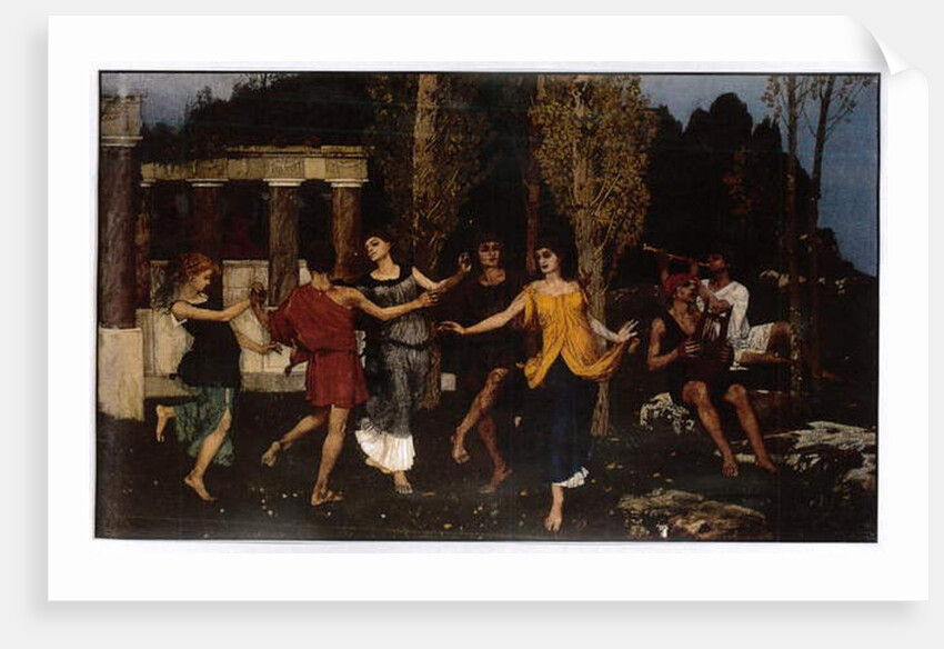 An Arcadian Idyll, 1879 by Hans Sandreuter