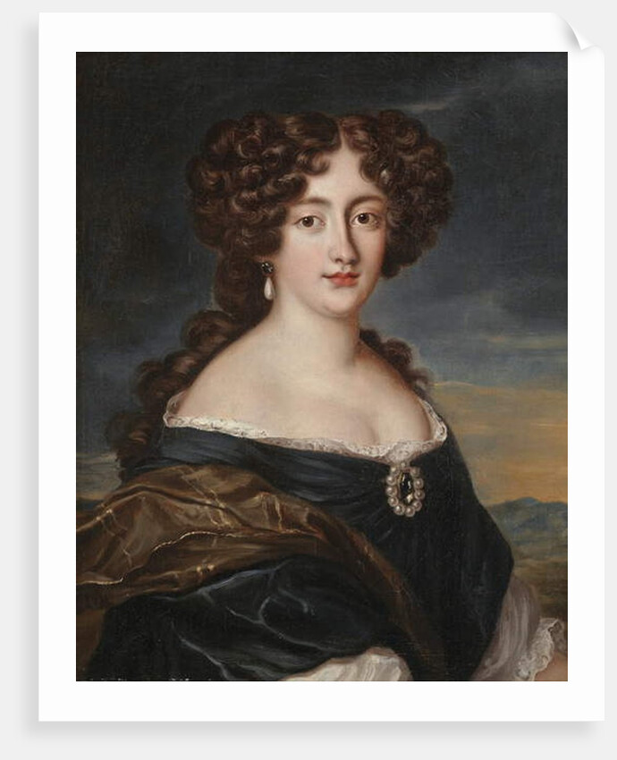 Portrait of Ortensia Mancini by Jacob Ferdinand Voet