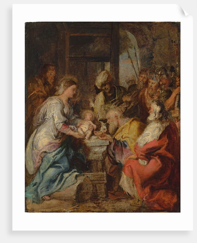 The Adoration of the Magi by Peter Paul Rubens