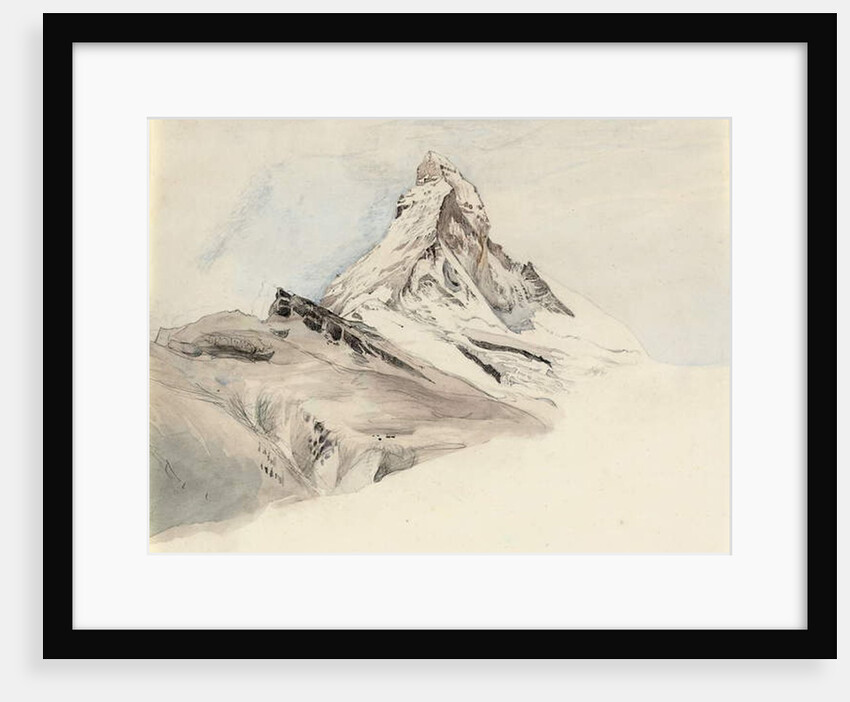 The Matterhorn, Switzerland by John Ruskin