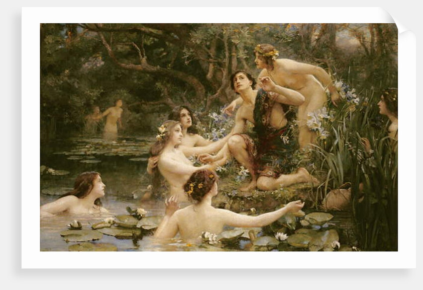 Hylas and the Water Nymphs by Henrietta Rae