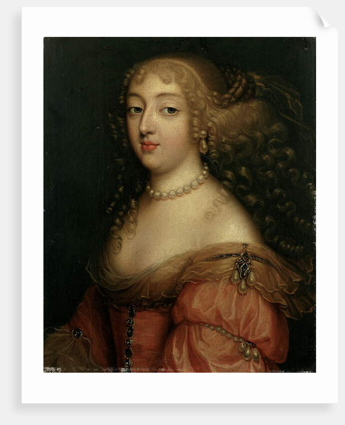Portrait of a Lady, said to be Laura Mancini, Duchesse de Mercoeur by Louis Ferdinand (c.1612-89) (circle of) Elle