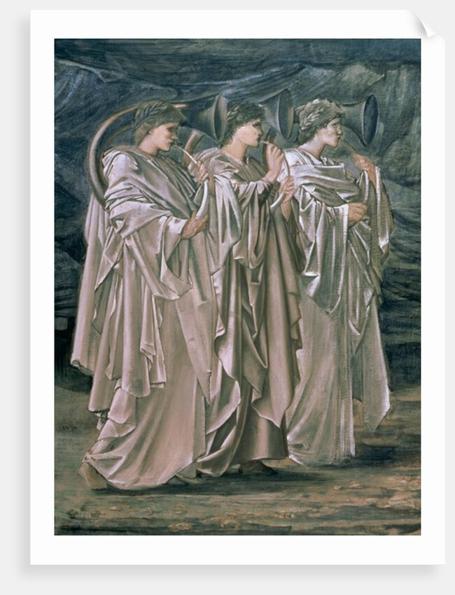 The Challenge in the Wilderness, 1874-98 by Edward Coley Burne-Jones