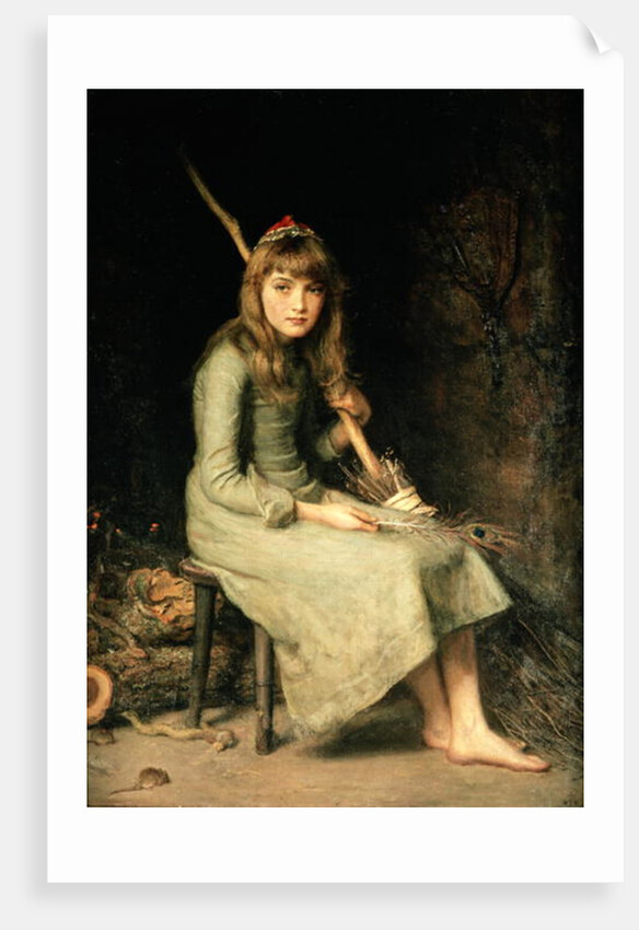 Cinderella, 1881 by John Everett Millais