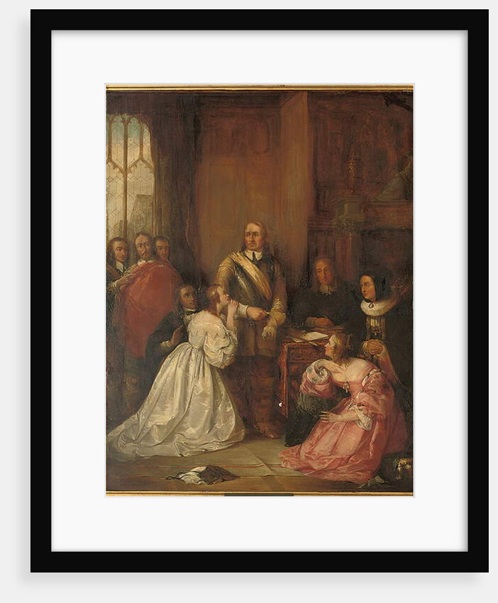 Cromwell's Family, Interceding for the Life of Charles I by William Fisk