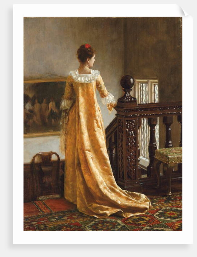 The Golden Train, 1891 by Edmund Blair Leighton