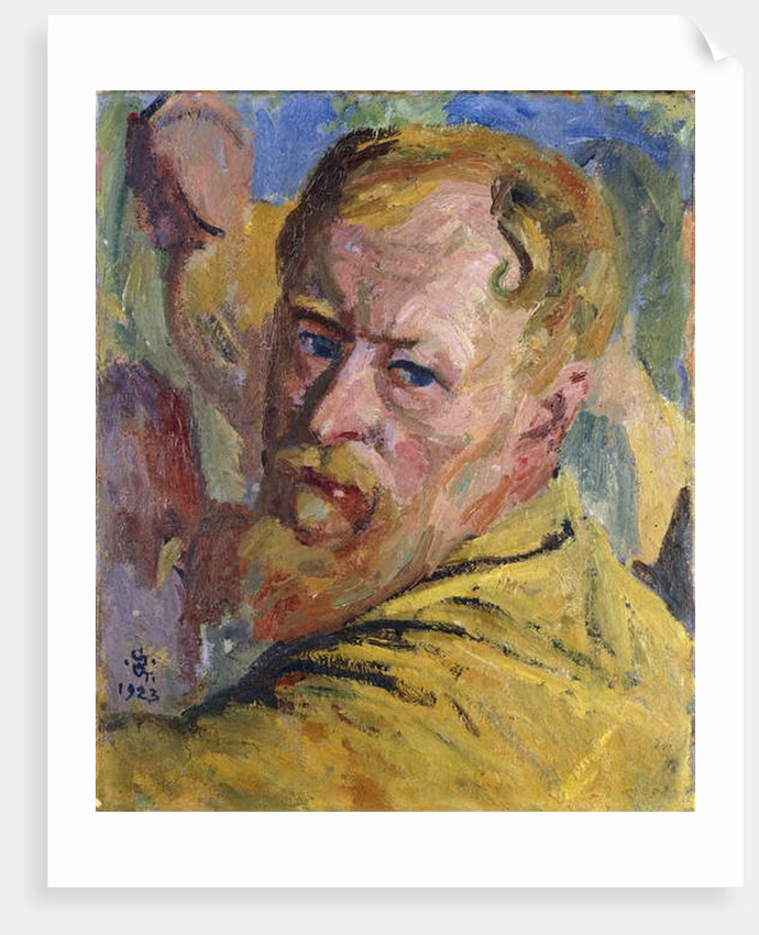 Self portrait, 1923 by Giovanni Giacometti