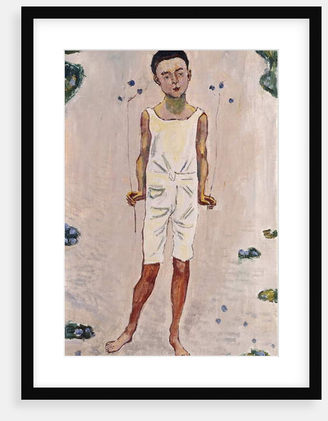 Enchanted Boy; Bezauberter knabe, 1909 by Ferdinand Hodler