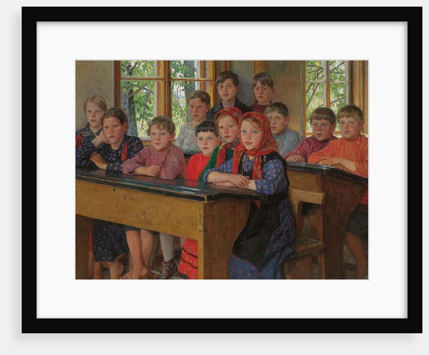 The Schoolroom, 1938 by Nikolai Petrovich Bogdanov-Belsky