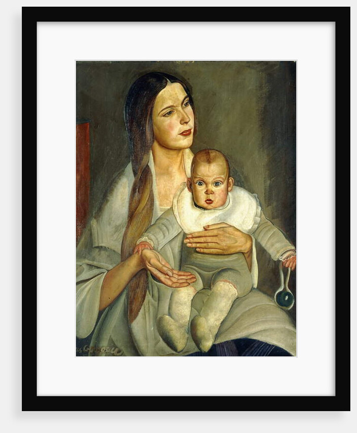 Motherhood by Boris Dmitrievich Grigoriev