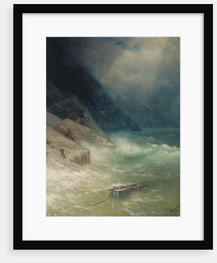 The Survivor, 1892 by Ivan Konstantinovich Aivazovsky