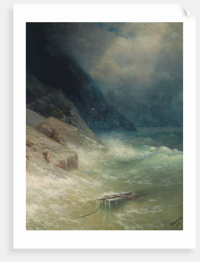 The Survivor, 1892 by Ivan Konstantinovich Aivazovsky