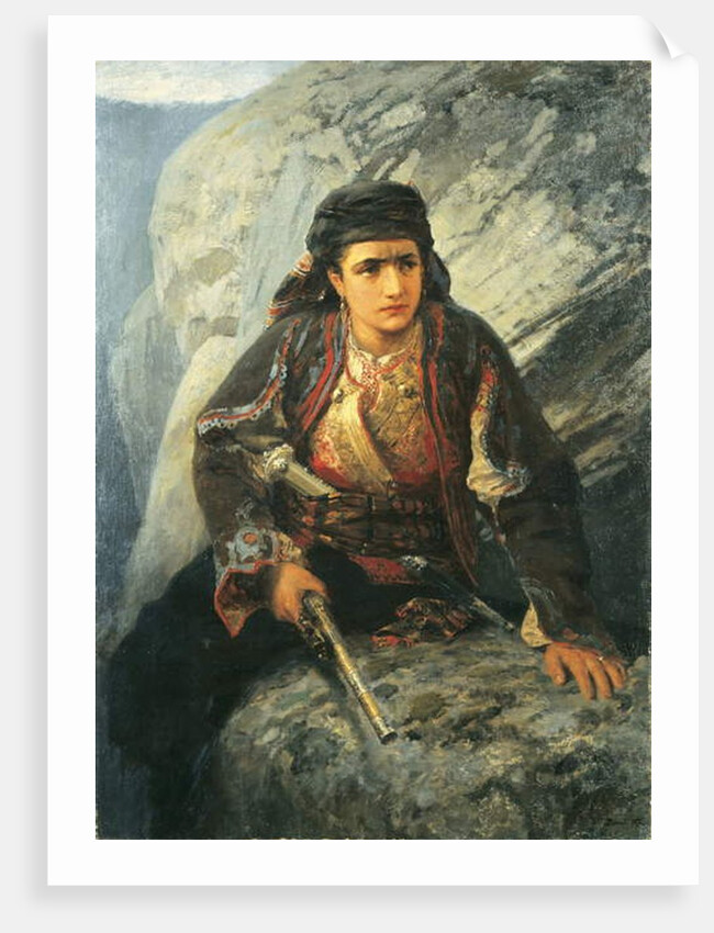 The Herzegovinian on Lookout, 1876 by Vasilij Dmitrievich Polenov