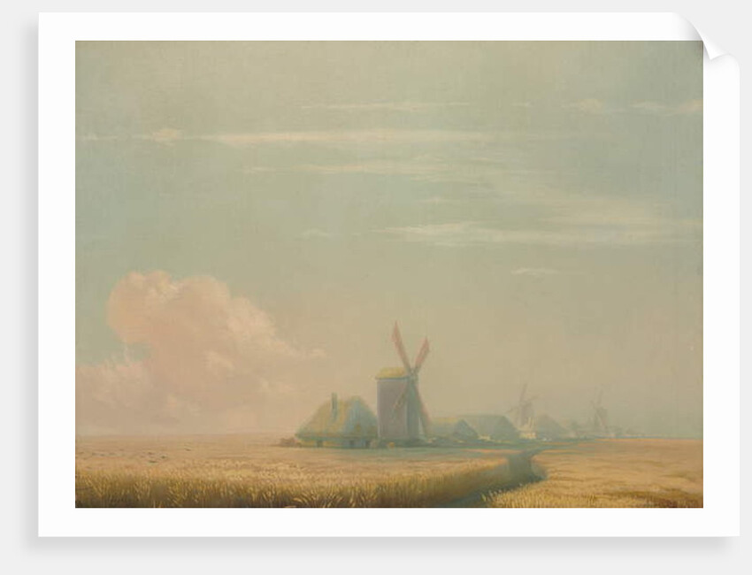Ukrainian Harvest, 1857 by Ivan Konstantinovich Aivazovsky