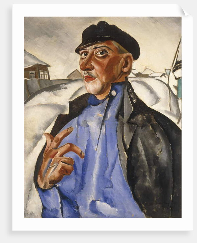 Portrait of Vaska Pepel, 1922 by Boris Dmitrievich Grigoriev