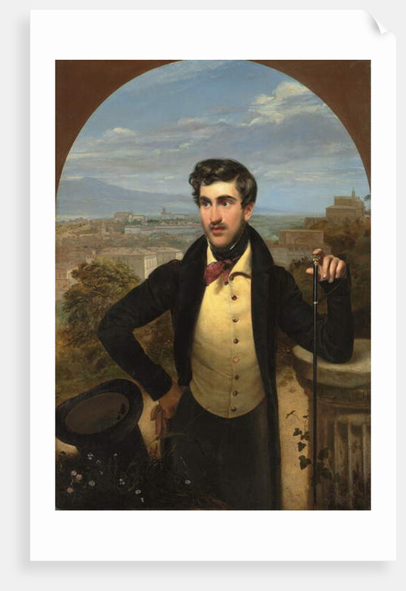 Portrait of Prince Mikhail Alexandrovich Galitzine, 1833 by Orest Adamovich Kiprensky