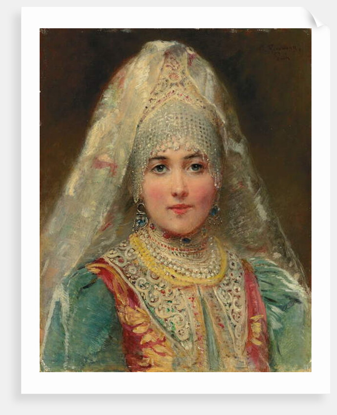 Boyarina by Konstantin Egorovich Makovsky