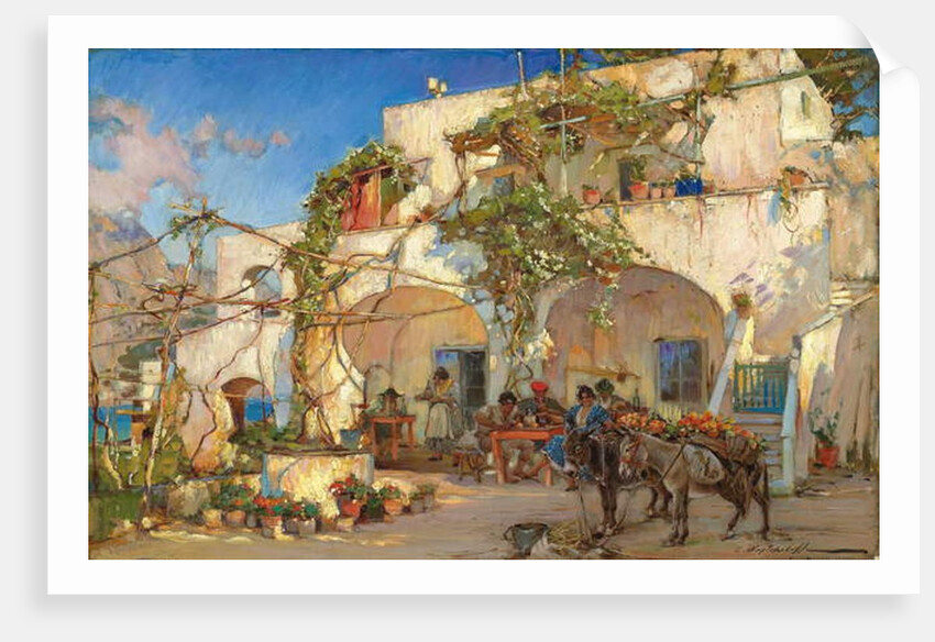 At the Tavern by Constantin Alexandrovich Westchiloff