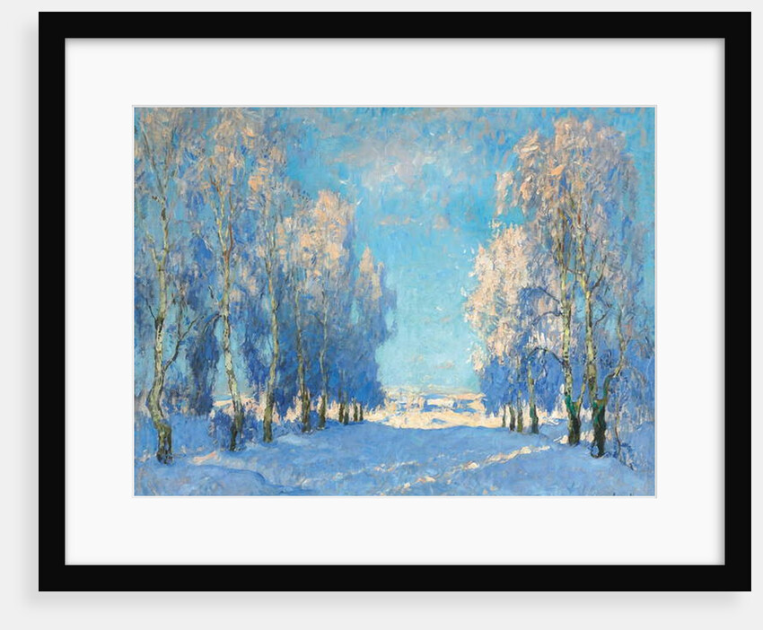 A Winter's Day, 1934 by Konstantin Ivanovich Gorbatov