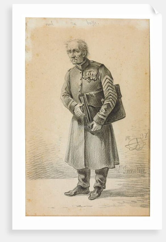 A Veteran of the Imperial Russian Army, 1837 by Alexander (1777-1832) Orlowski