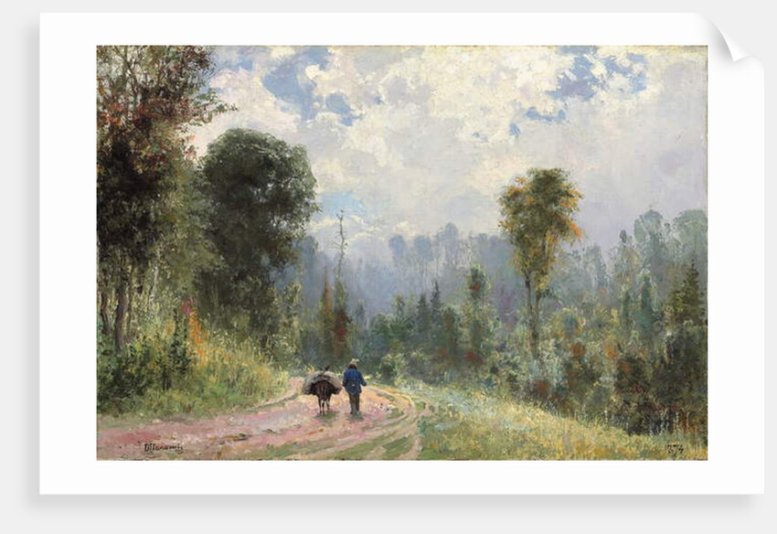 Forest Pathway, 1874 by Vasilij Dmitrievich Polenov