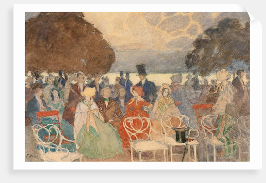 A Garden Party by Peter Alexandrovich Nilus