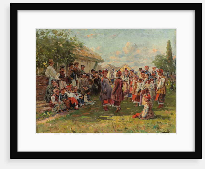 Festival in a Ukrainian Village, c. 1882-1917 by Vladimir Egorovic Makovsky
