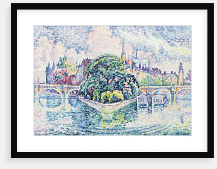 Le Jardin du Vert-Galant, c. 1928 by Paul Signac