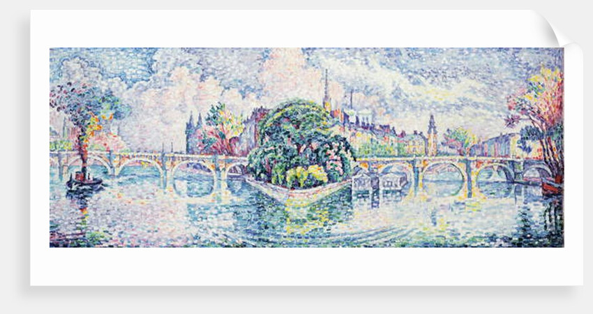 Le Jardin du Vert-Galant, c. 1928 by Paul Signac