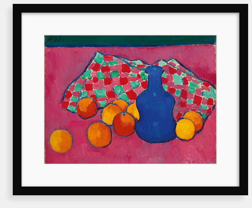 Blue Vase with Oranges, 1907 by Alexej von Jawlensky