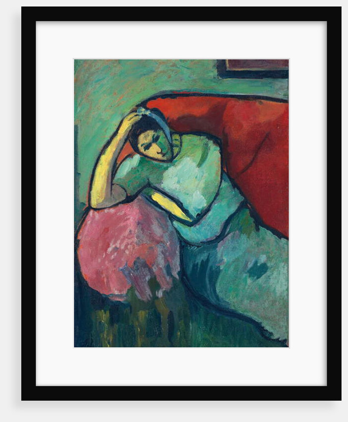 Seated Woman, 1909 by Alexej von Jawlensky