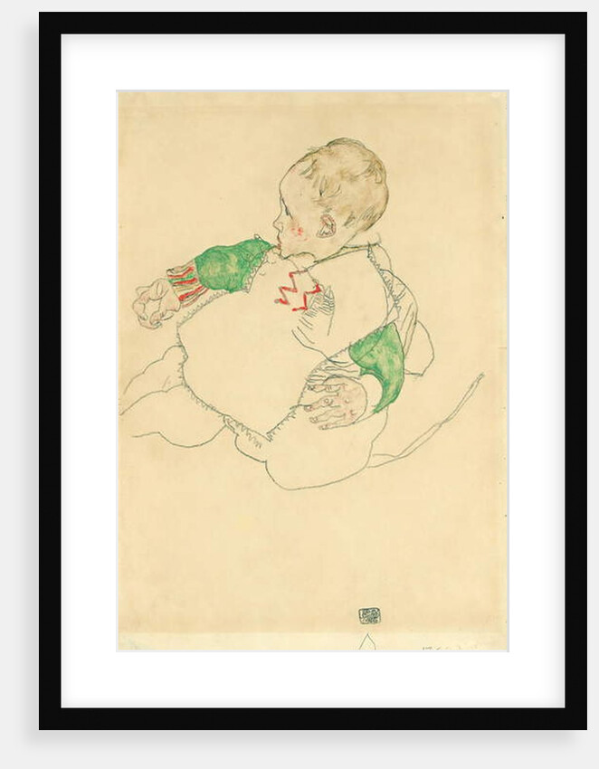 Child with Green Sleeves, 1916 by Egon Schiele