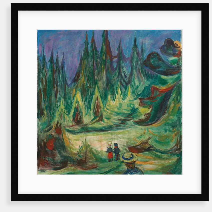 The Fairytale Forest, 1927-1929 by Edvard Munch